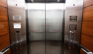 Kan tage elevatoren til hvilken som helst etage!
